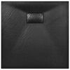 vidaXL Piatto Doccia in SMC Nero 90x90 cm