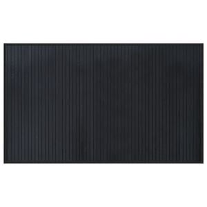 vidaXL Tappeto Rettangolare Nero 60x100 cm in Bamb&ugrave;