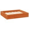 vidaXL Letto per Cani Marrone cerato 51,5 x 44 x 9 cm
