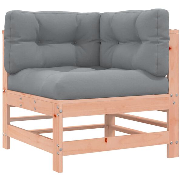 vidaXL Set Divani Giardino 5 pz con Cuscini Legno Massello di Douglas