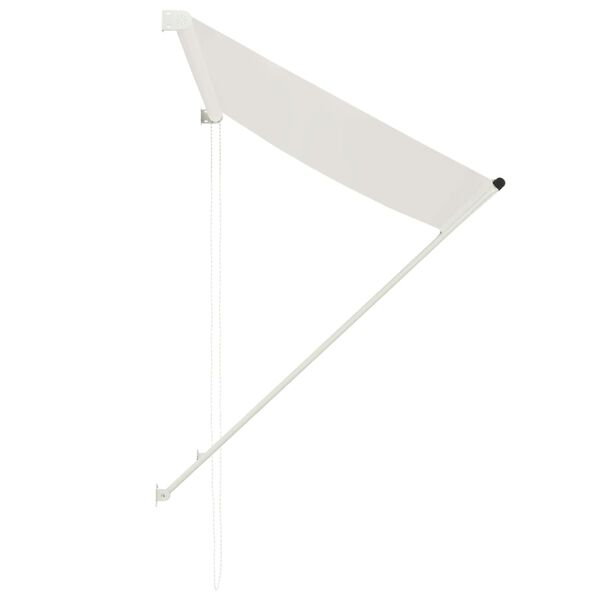 vidaXL Tenda da Sole Retrattile 100x150 cm Crema