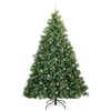 vidaXL Albero di Natale artificiale con 300 LED Verde 240 cm PE e PVC