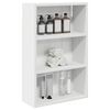 vidaXL Armadio da bagno a muro Bianco 40 x 16 x 62,5 cm