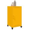 vidaXL Credenza Giallo Antracite 36x39x72 cm Acciaio Laminato a Freddo