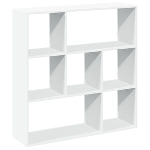 vidaXL Libreria Divisorio Bianca 102x29x103,5 cm in Truciolato