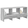 vidaXL Scaffale per riviste Grigio Sonoma 102 x 30 x 45 cm