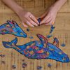 UNIDRAGON Puzzle in Legno 172 pz Milky Whales Medio 33x20 cm