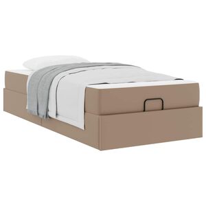 vidaXL Struttura letto con materasso Altro 2 pz Tanno PVC