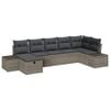 vidaXL Set di divani 7 pz polyrattan