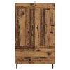 vidaXL Credenza Legno vecchio 69,5 x 31 x 115 cm Legno multistrato