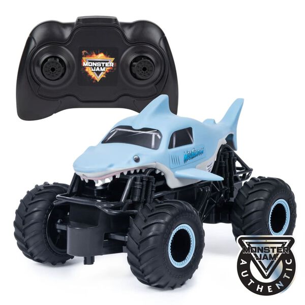 Monster Jam Macchinina Telecomandata Megalodon 1:24