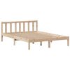 vidaXL Letto Libreria senza Materasso 120x200cm Legno Massello di Pino