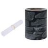 vidaXL Striscia divisoria in PVC effetto pietra, 35x0,19 m, grigio