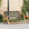 vidaXL Arredamento da Giardino Grigio 122 x 78 x 73cm
