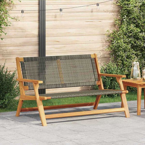 vidaXL Arredamento da Giardino Grigio 122 x 78 x 73cm