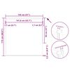 vidaXL Tenda a Rullo Oscurante 145x175 cm Larghezza Tessuto 141,6 cm