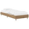 vidaXL Struttura del letto Rovere Artigianale 80 x 200 cm