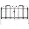 vidaXL Cancello per recinzione ASSEN 301 x 200 cm Acciaio Bloccabile