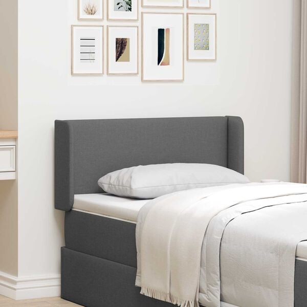 vidaXL Orecchia della Testata Grigio Sfumato 40,5 x 40,5 x 4 cm