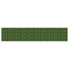 vidaXL Schermo per balcone con foglie Verde 500 x 100 cm
