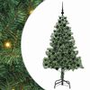 vidaXL Albero di Natale Verde 180 cm PVC