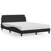 vidaXL Giroletto Dover Nero 120x200 cm in Similpelle