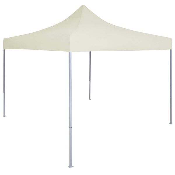 vidaXL Tenda Party Crema 200 x 200 x 315 cm Tessuto Oxford