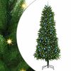 vidaXL Albero di Natale con 300 LED con supporto Verde 240 cm PE