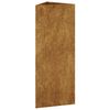 vidaXL Fioriera da Giardino 30x26x75 cm in Acciaio Corten