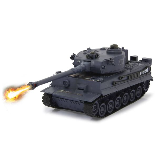 JAMARA Set di Carri Armati RC 2 pz Tiger a 2,4 GHz in Scala 1:28