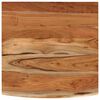 vidaXL Piano Bagno 60x60x3,8 cm Quadrato Legno Massello di Acacia