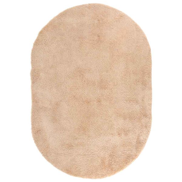 vidaXL Tappeto Shaggy a Pelo Lungo NAVARRA Beige 300x200 cm poliestere