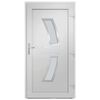 vidaXL Porta Ingresso Antracite 98x208 cm in PVC