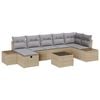 vidaXL Set di divani 7 pz polyrattan