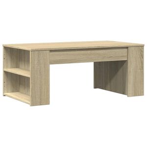 vidaXL Tavolino da Salotto Rovere Sonoma 102x55x42cm Legno Multistrato