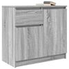 vidaXL Credenza con Cassetto Grigio Sonoma 71x35x65 cm in Truciolato