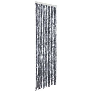 vidaXL Zanzariera Argento 56x185 cm Ciniglia