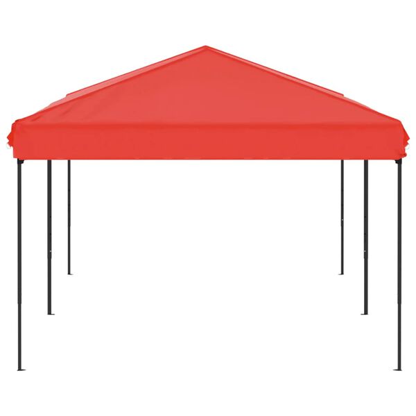 vidaXL Tenda per Feste Pieghevole Rosso 3x6 m