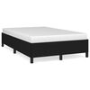 vidaXL Giroletto senza Materasso Nero 120x190 cm in Tessuto