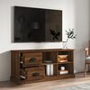 vidaXL Mobile TV Rovere Marrone 102x35,5x47,5 cm in Legno Multistrato