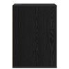 vidaXL Mobile con Cassetti con cassetto Rovere Nero 41 x 40 x 58 cm