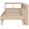 vidaXL Letto Libreria senza Materasso 90x190 cm Legno Massello Pino