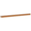 vidaXL Letto rialzato da giardino Marrone Chiaro 775 x 50 x 36 cm
