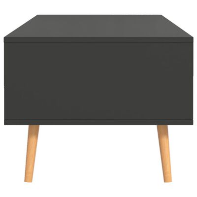 vidaXL Tavolino da Salotto Grigio 100x49,5x43 cm in Legno Multistrato
