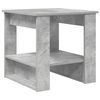 vidaXL Tavolino da salotto Grigio cemento 51 x 50 x 50 cm