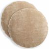vidaXL Federa 2 pz HEERLEN Tortora &Oslash; 40 cm Tessuto Chenille