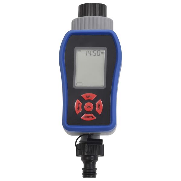 vidaXL Timer per Irrigazione Automatico Digitale a Uscita Singola