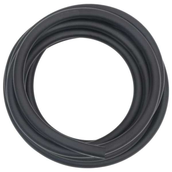 vidaXL Tubo Aria Ibrido Nero0,6" 5 m in Gomma e PVC