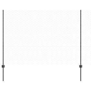 vidaXL Recinzione in Rete Saldato 25 x 1,5 m (P x H)