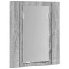 vidaXL Mobile da Bagno Grigio Sonoma 40x12x45cm in Legno Multistrato
